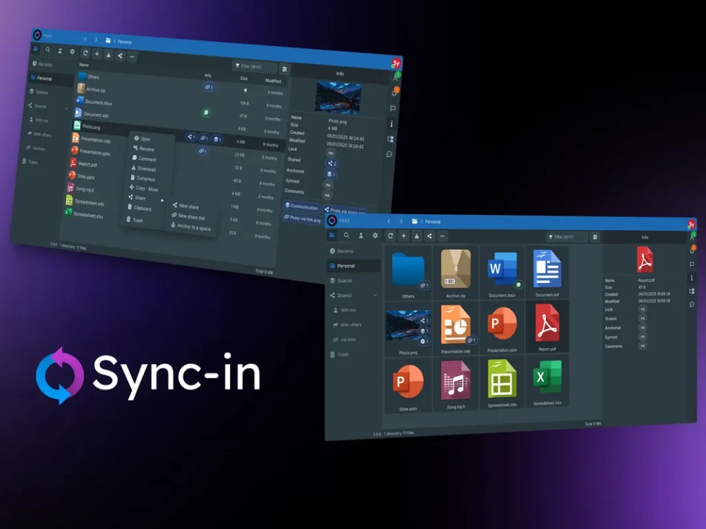 Sync-in: Open-source платформа для файлового менеджмента