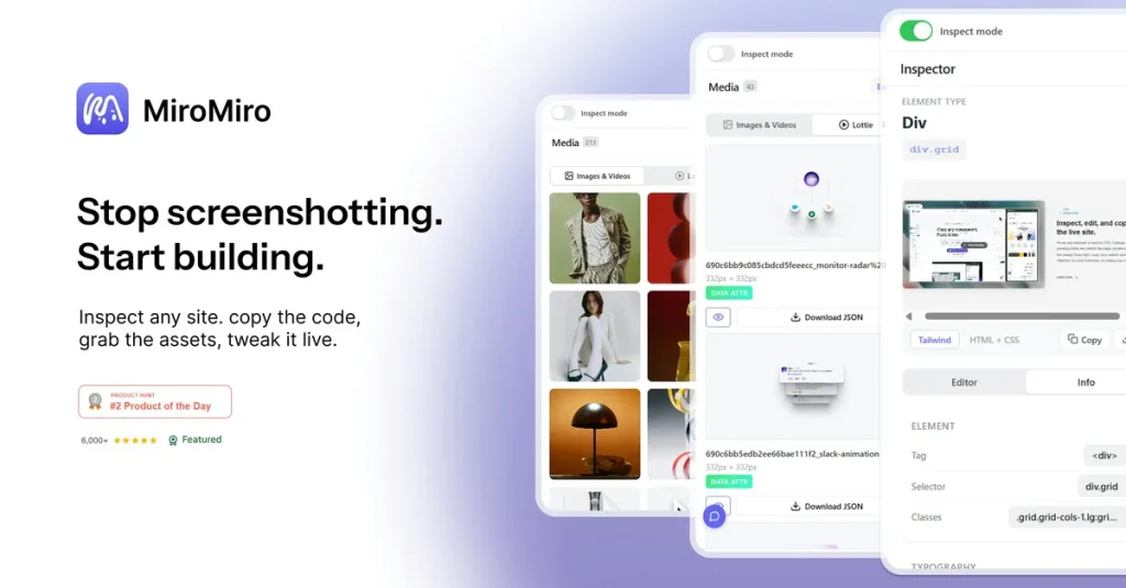 MiroMiro обновил инструменты редактирования веб-дизайна