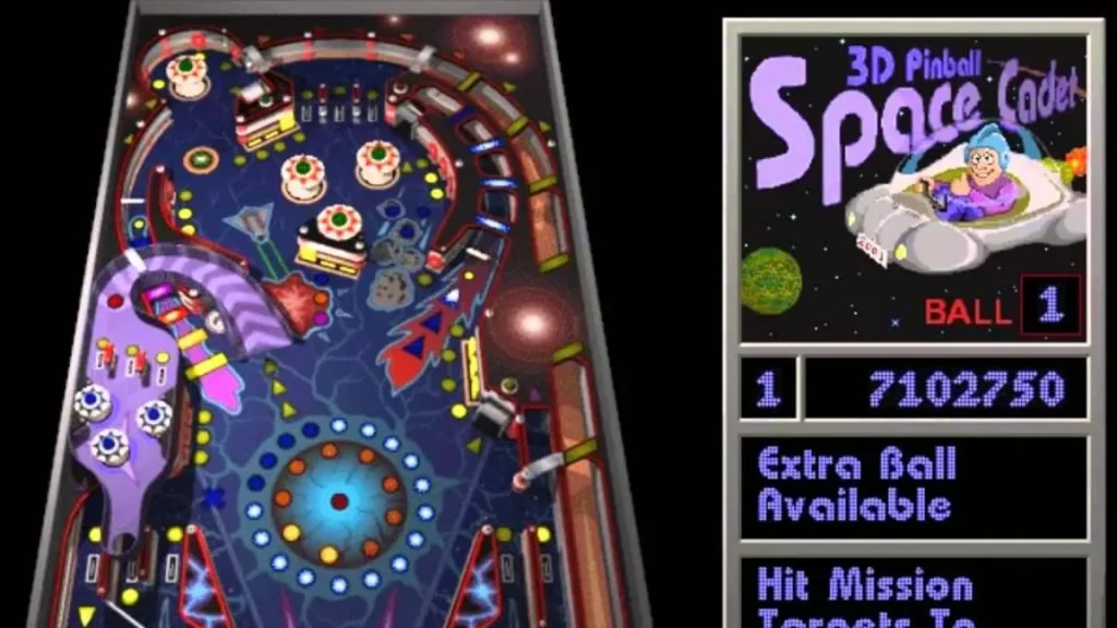 Классический Space Cadet из Windows превращают в реальный пинбол
