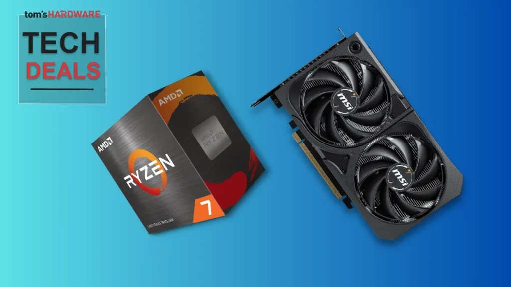 Экономия $150 на комплекте AMD Ryzen и Nvidia RTX 5060