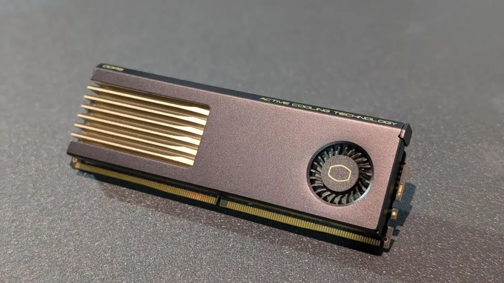 Cooler Master и G.Skill добавили активное охлаждение DDR5