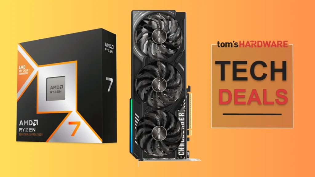 AMD Ryzen 9 9850X3D и RX 9070 XT по отличной цене