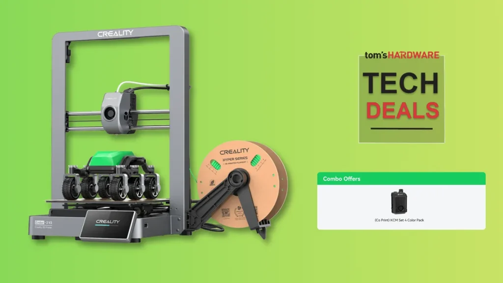 Creality Ender 3 V3 по акции — $419 с комплектом