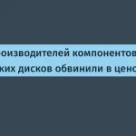 США: иск против производителей жестких дисков из-за ценового сговора