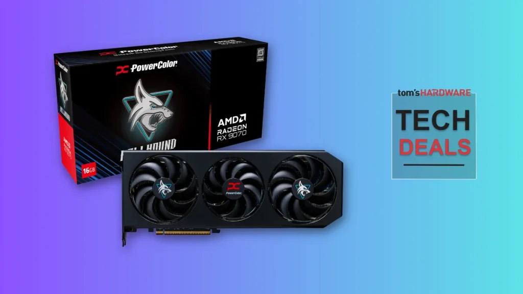 AMD Radeon RX 9070 по скидке — $554 на Amazon