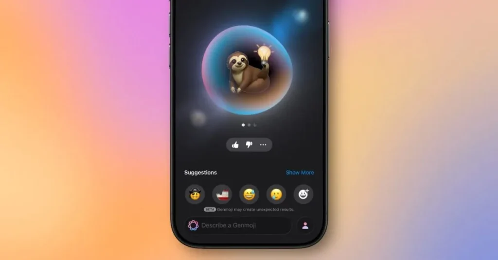 Apple готовит Genmoji-подсказки в iOS 27 по фото и истории ввода