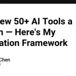 Обзор AI инструментов: как тестировать 50 новинок в месяц
