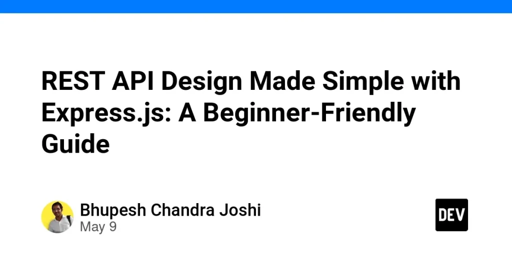 Гид по разработке REST API на Express.js