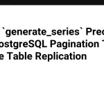 Ошибка в SQLite `generate_series` — снизилась точность