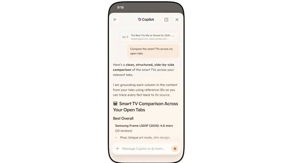 Microsoft убирает Copilot Mode из Edge и встраивает ИИ по умолчанию