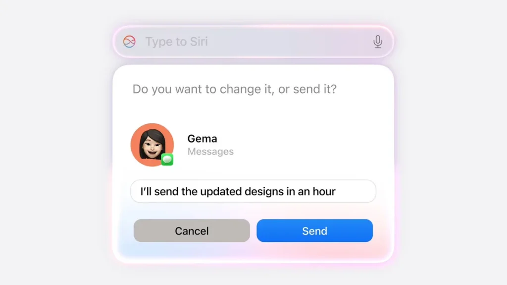 Новая Siri получит автоудаление чатов и гибкую память диалогов