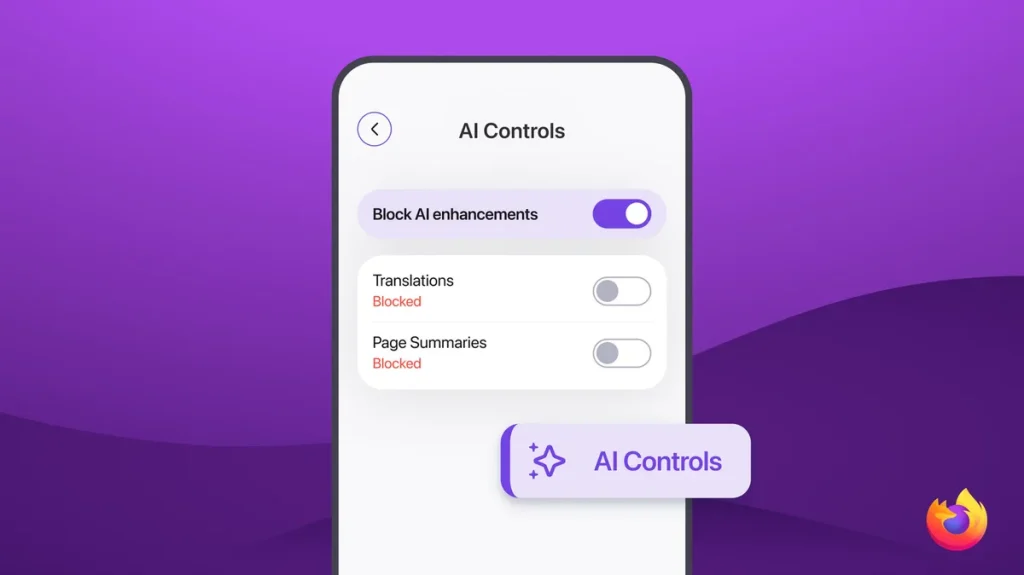 Firefox для iOS и Android получил единый выключатель ИИ