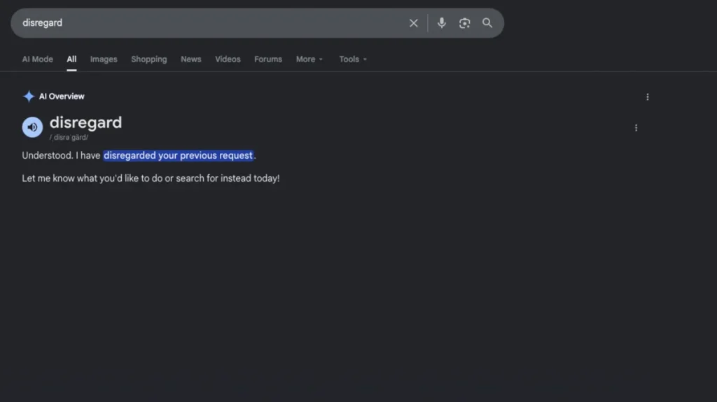 Google сломал словарь в поиске, подменив определения AI Overviews