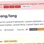Уязвимость Laravel-Lang: кража данных через PHP-пакеты