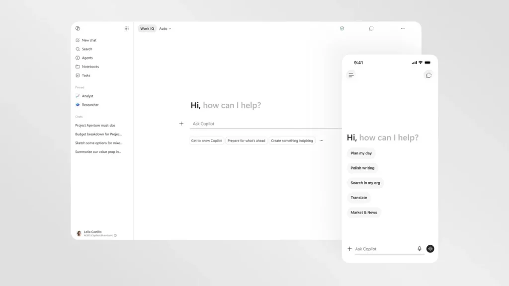 Microsoft 365 Copilot обновил интерфейс и повысил скорость