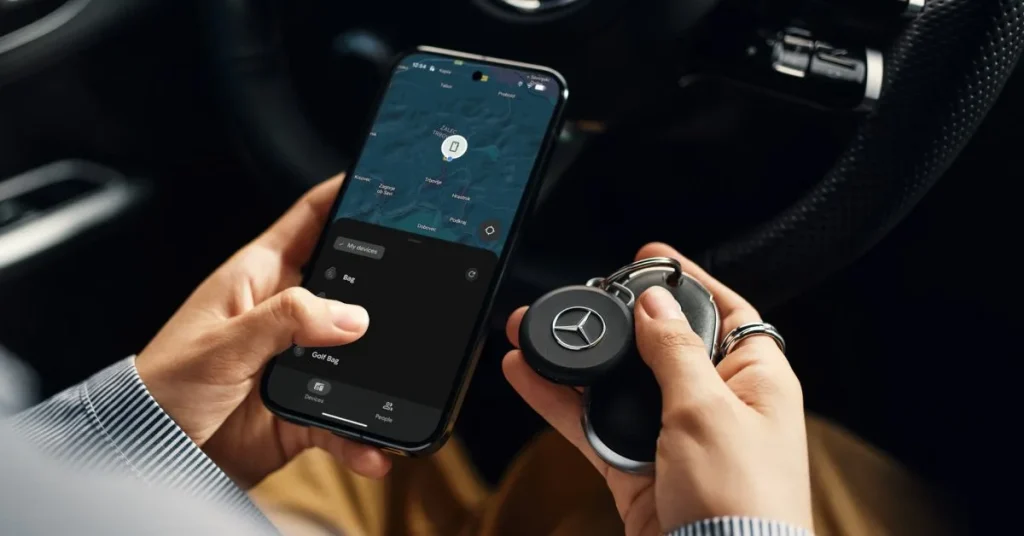 Mercedes-Benz выпустила Bluetooth-трекер для Android и iPhone