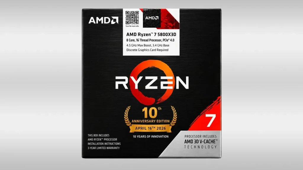 AMD может вернуть Ryzen 7 5800X3D для AM4 по цене около $310