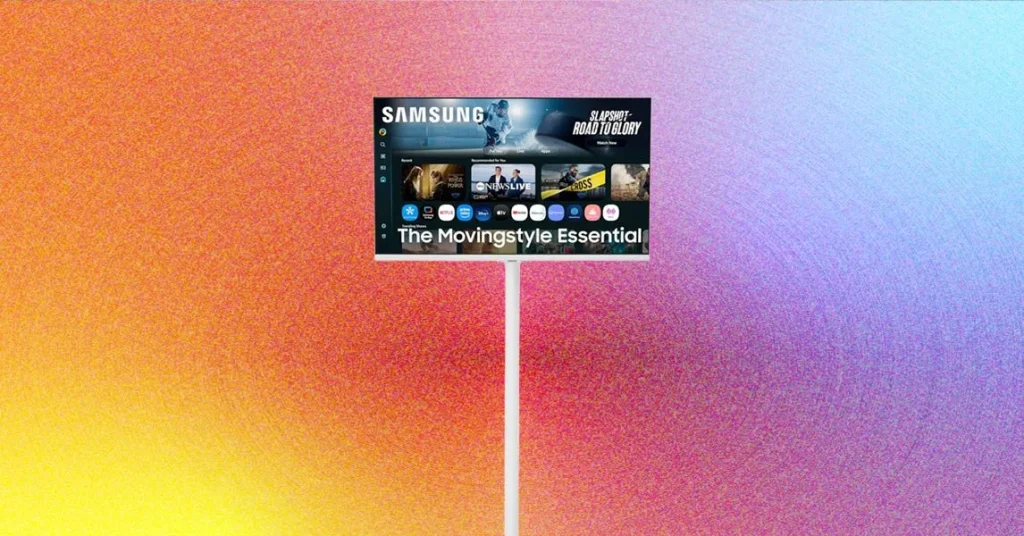 Samsung показала монитор на колесах для тех, кто не хочет ТВ