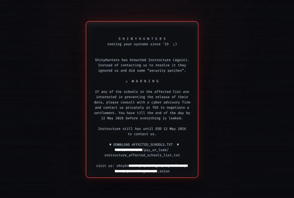 Хакеры атаковали Instructure: данные студентов под угрозой
