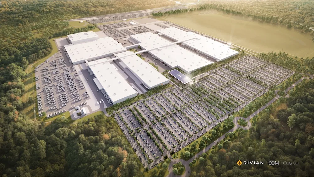 Rivian урезал мощности нового завода в Джорджии