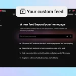 YouTube тестирует кастомную ленту по запросу пользователя