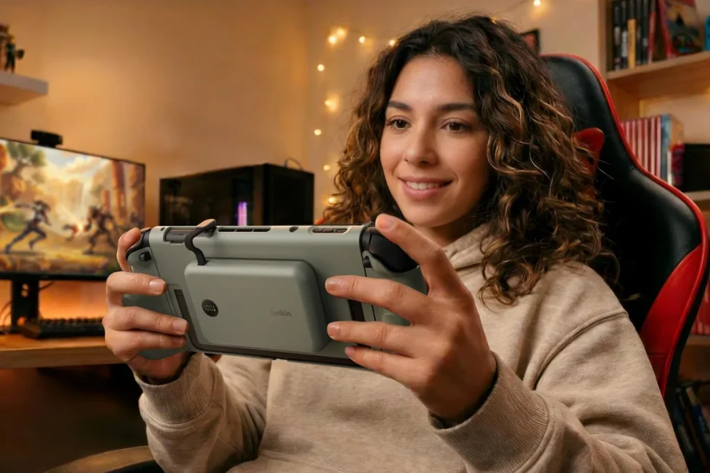 Belkin Grip для Joy-Con: батарея на 10 000 мАч