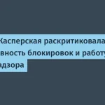 Касперская и блокировки: Чего достиг Роскомнадзор?