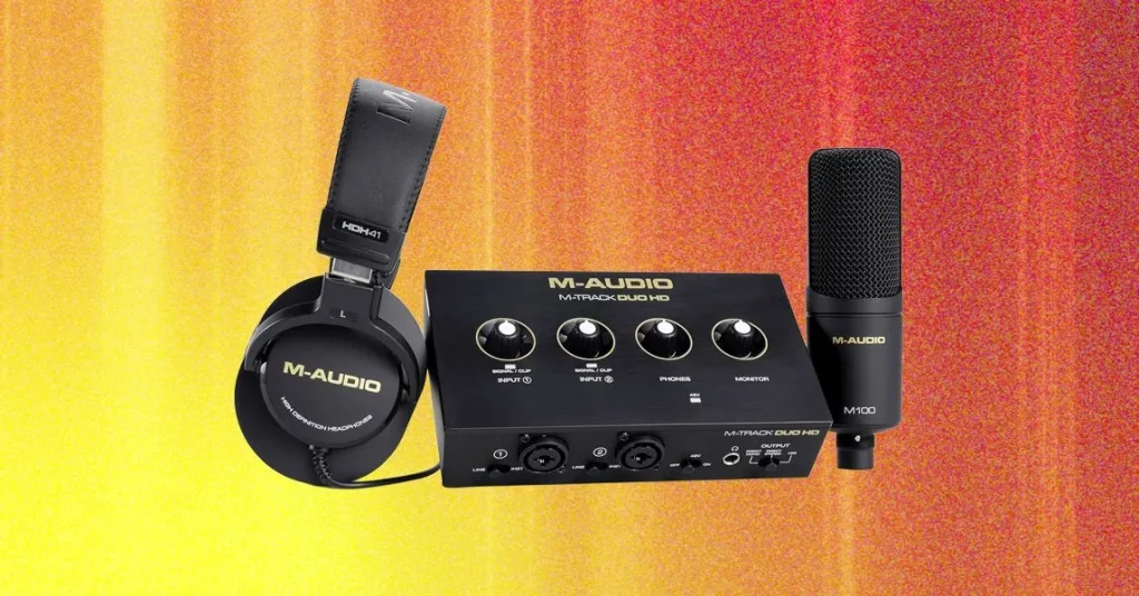 M-Audio собрала набор для подкаста за $199 и убрала часть компромиссов
