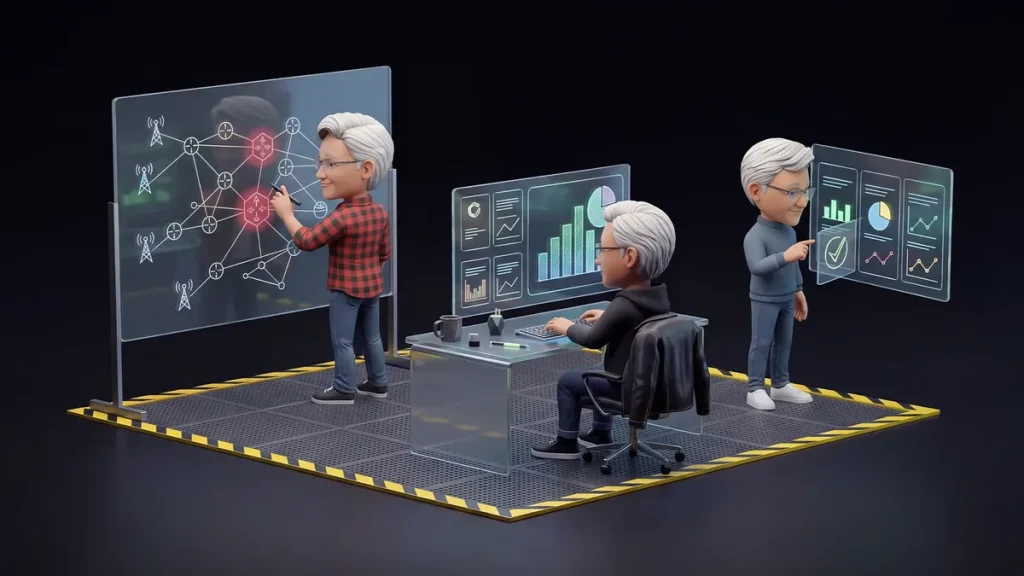 NVIDIA анонсировала автономные сети для телекомов