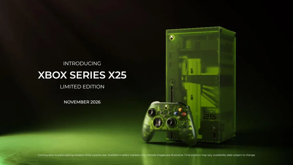 Xbox к 25-летию: прозрачный дизайн и особенности