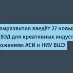 Минэкономразвития вводит новые коды ОКВЭД для креатива