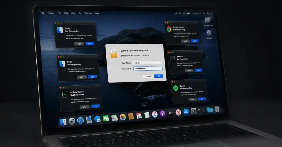 Обнаружен новый Stealer для macOS, убивающий приложения
