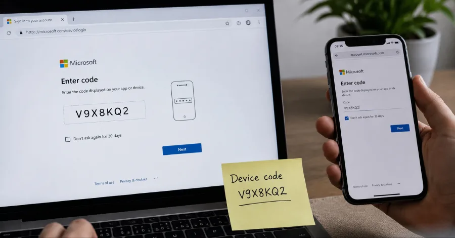 Кибербезопасность: уязвимость в Microsoft Device Code угрожает M365
