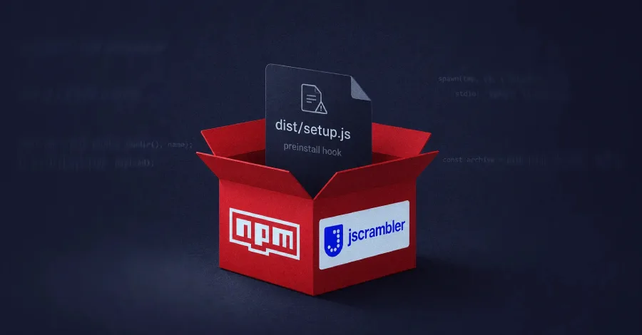 jscrambler 8.14.0 запустил инфостилер во время установки