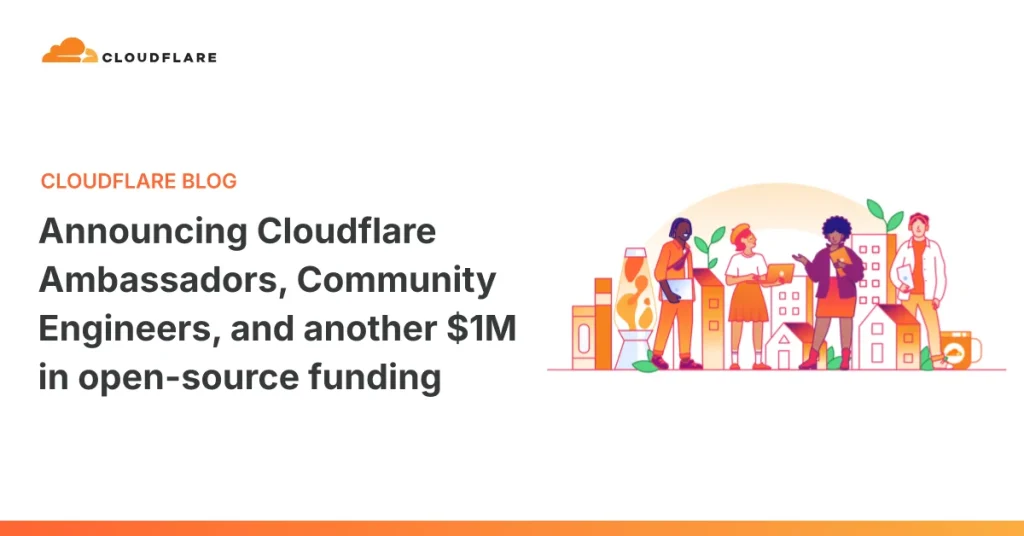 Cloudflare поддерживает разработчиков — $1M для open-source