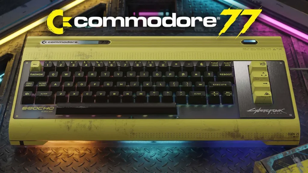Commodore выпустил Cyberpunk 2077-версию C64U