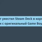 Энтузиаст разработал SteamBoy в формате Game Boy
