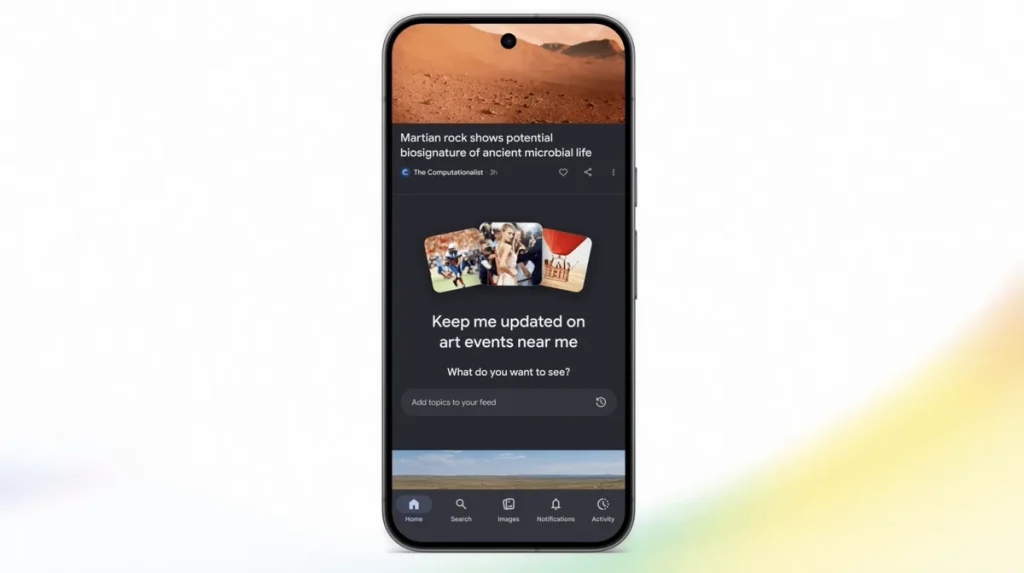 Google обновил Discover с AI-чатом для персонализации