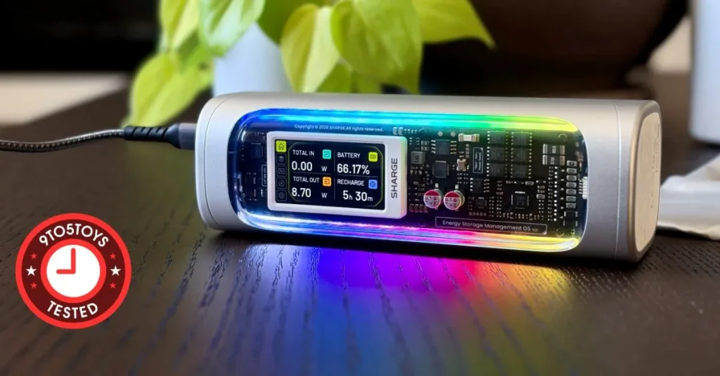 Sharge выпустил мощный павербанк с RGB подсветкой