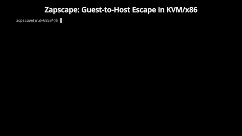 Уязвимость KVM Zapscape угрожает Linux — CVE-2026-64561