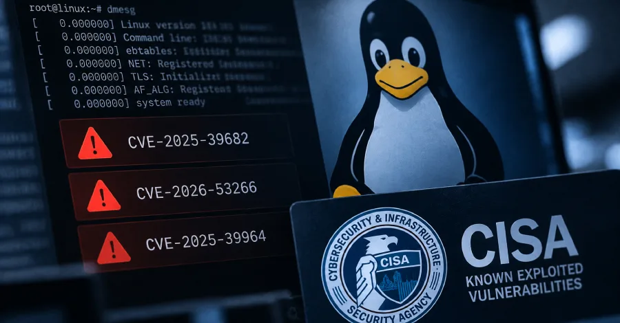 CISA зафиксировала три уязвимости в ядре Linux