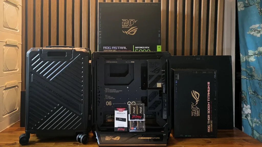 Asus выпустил набор с RTX 5090 за $10,850