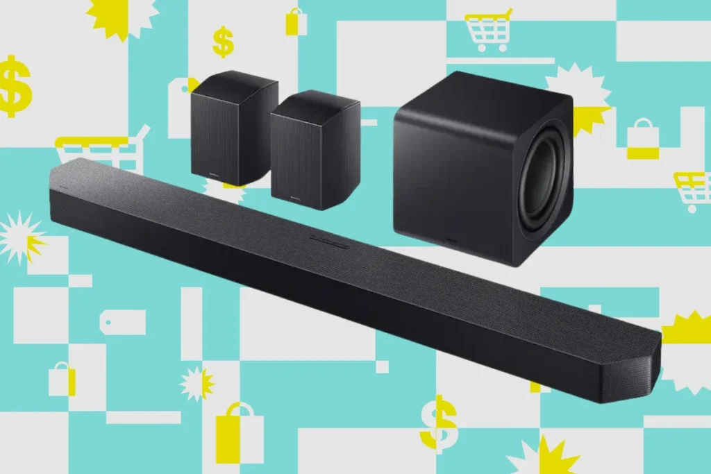 Samsung Q990F Soundbar — скидка 50% на систему звука