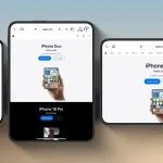 Apple ищет способ расширить Safari на внешнем экране iPhone Duo