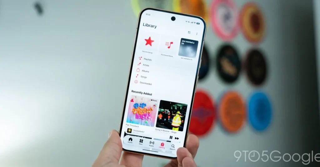 Apple Music 7.0 для Android получила дизайн Liquid Glass