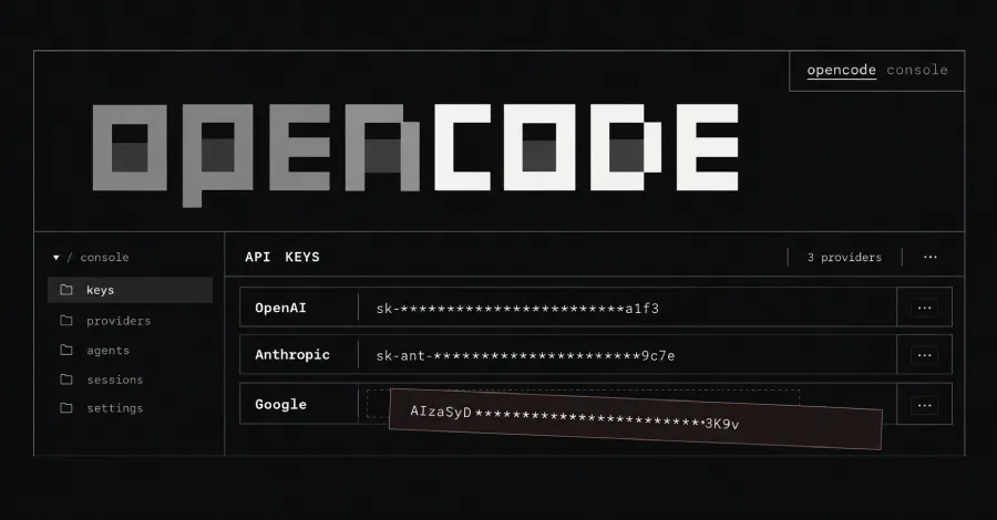 Утечка OpenCode Console могла раскрыть ключи OpenAI, Anthropic и Google