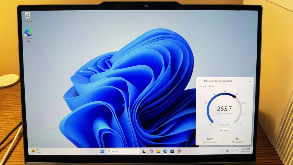 Windows 11 получит встроенный тест скорости интернета