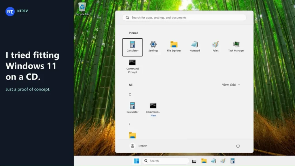 Windows 11 уместили на CD-ROM: ISO занял меньше 700 МБ